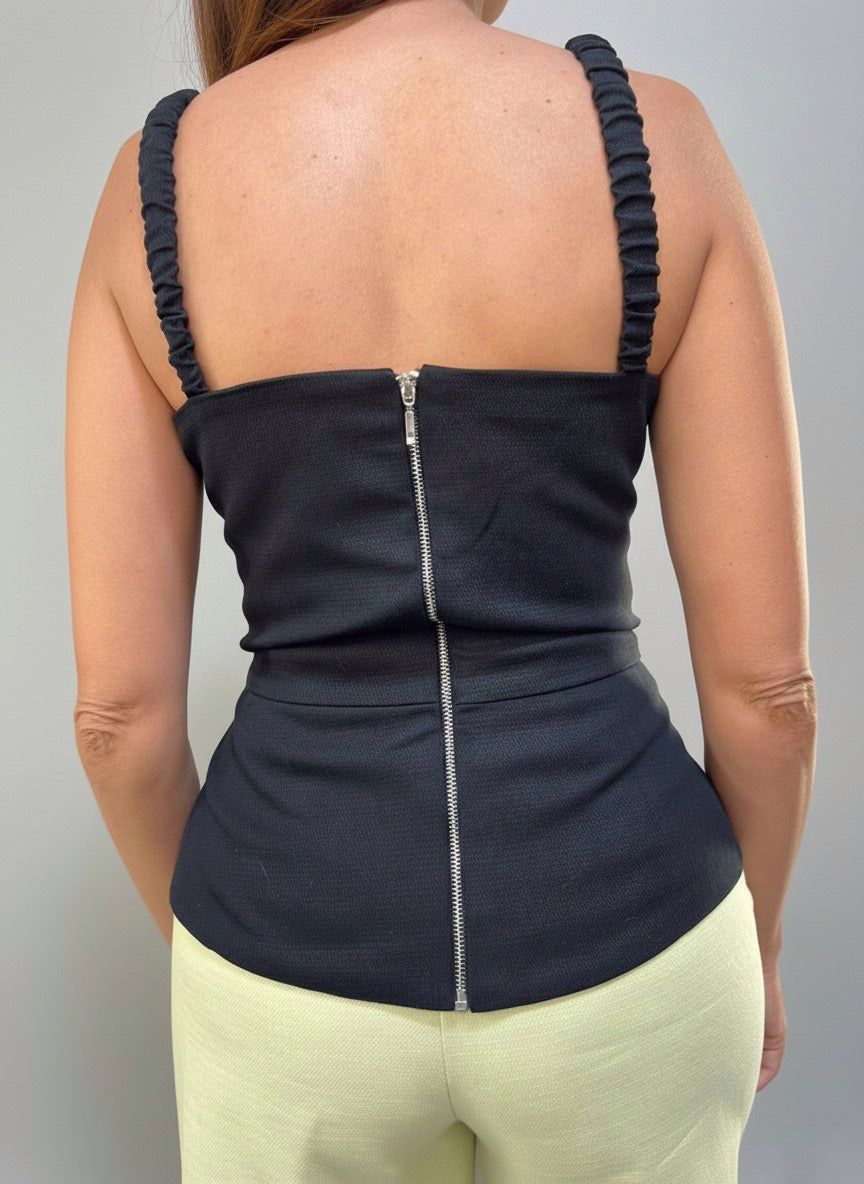 Blusa Frente Franzida