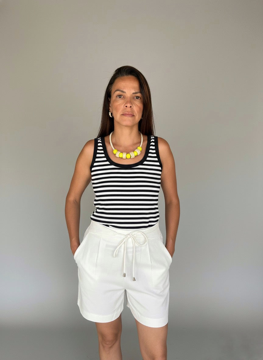 Short Alfaiataria Com Amarração