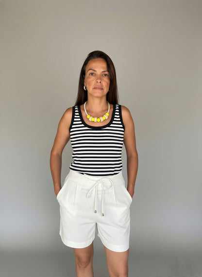 Short Alfaiataria Com Amarração